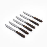 'Omega' Steak Knives, set of 6 | Unique Home Decor | R. Runberg Curiosities