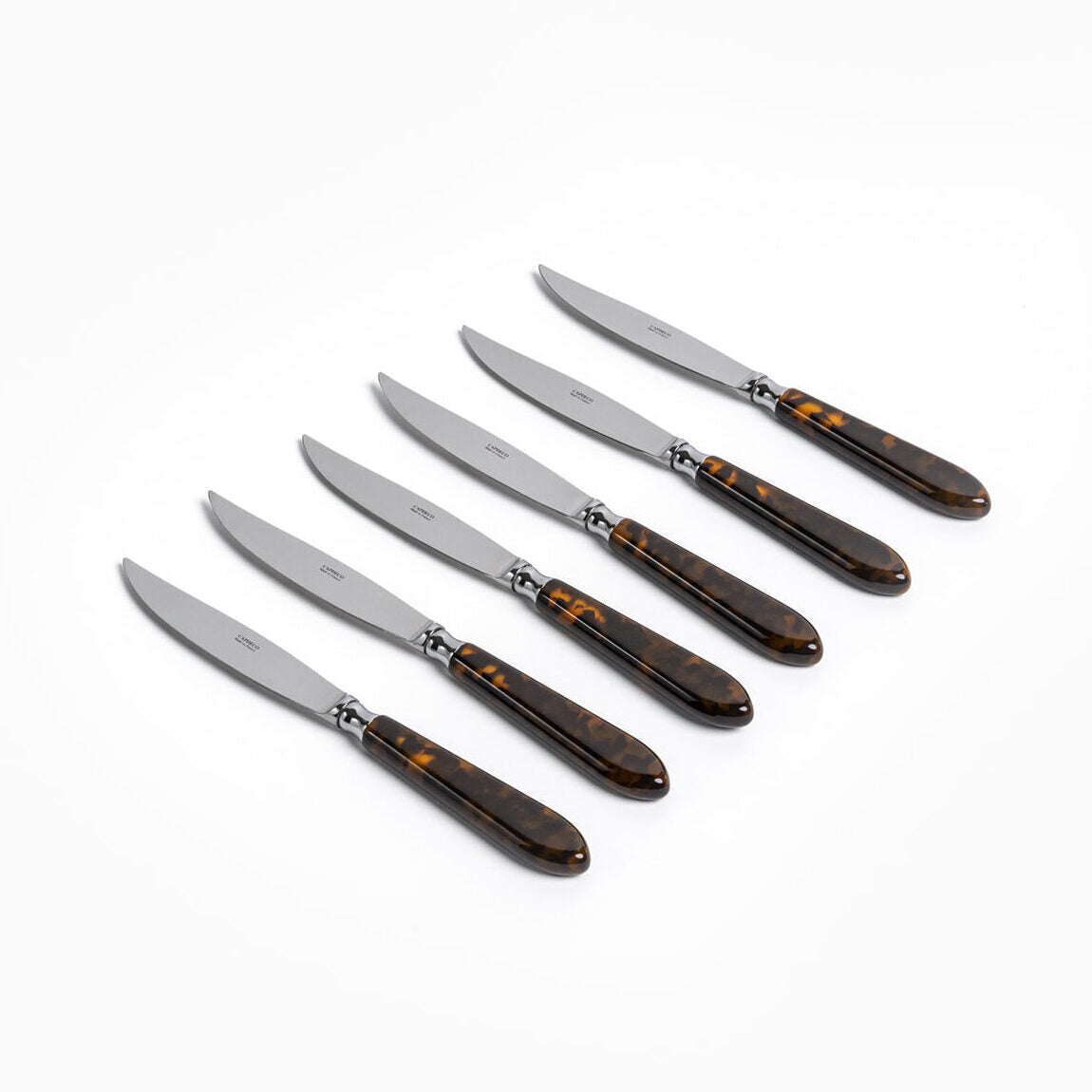 'Omega' Steak Knives, set of 6 | Unique Home Decor | R. Runberg Curiosities