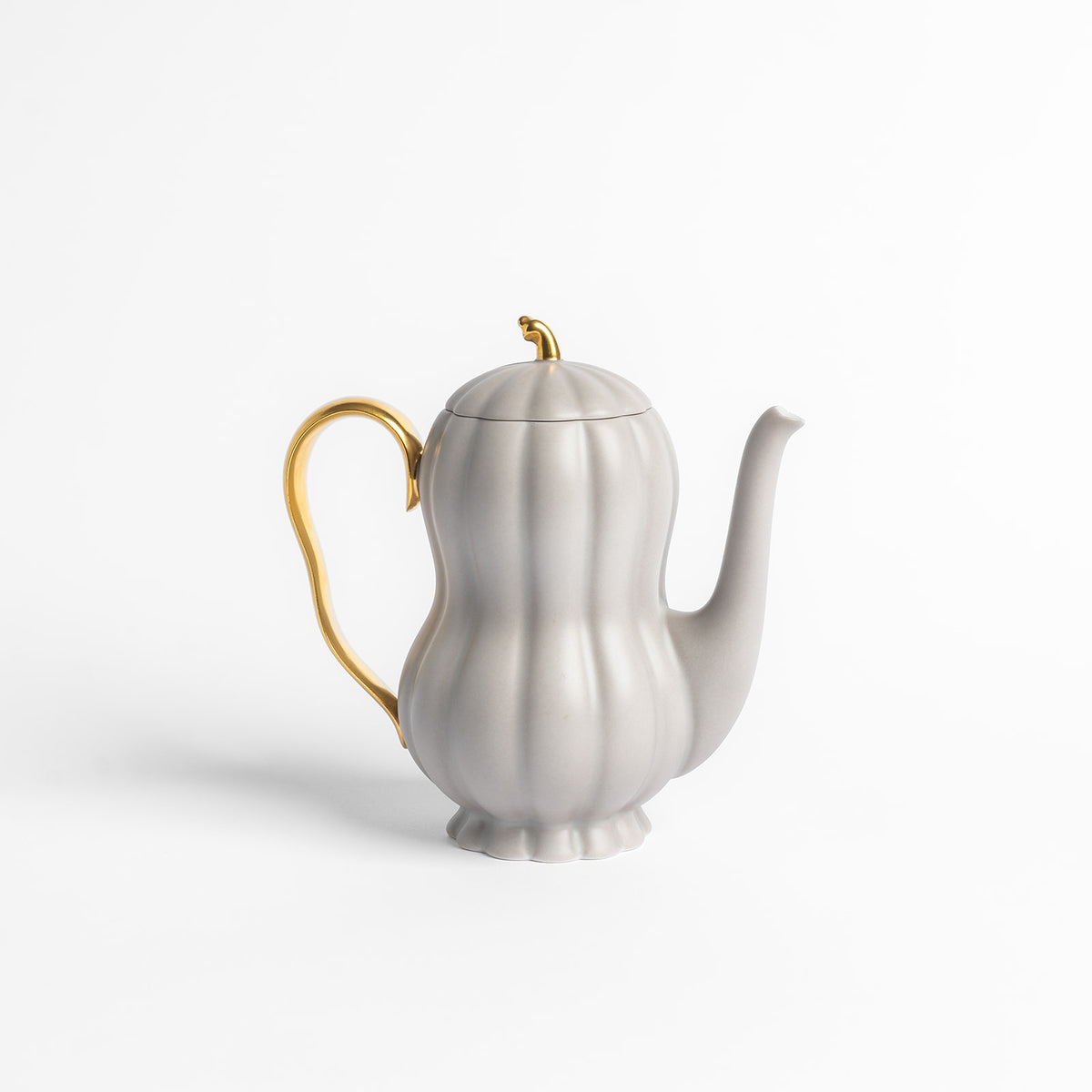 'Melon' Porcelain Mocha Pot | Unique Home Decor | R. Runberg Curiosities