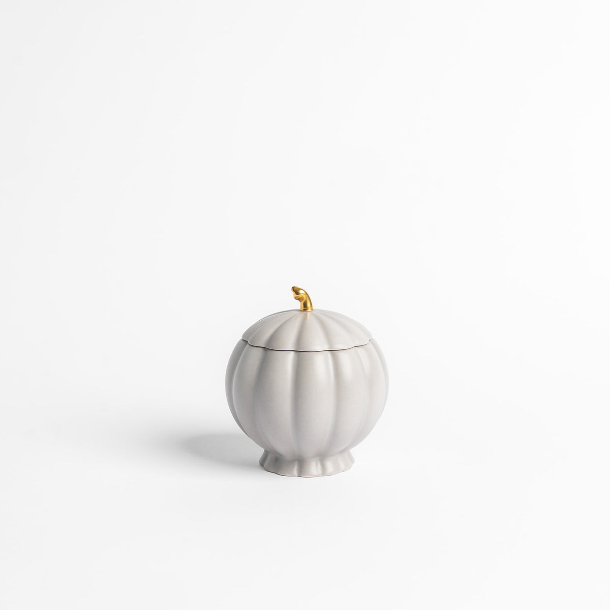 'Melon' Porcelain Sugar Bowl | Unique Home Decor | R. Runberg Curiosities
