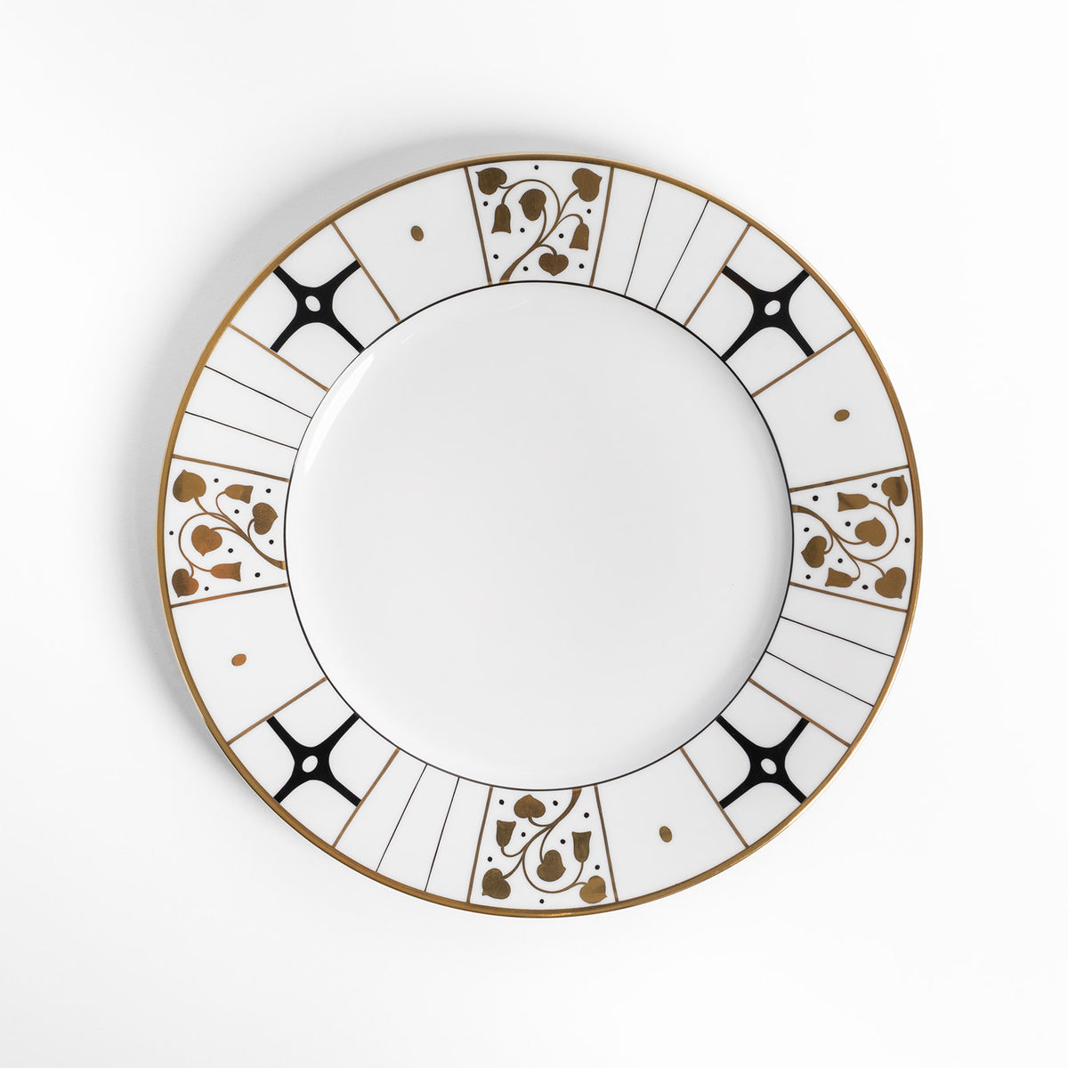 'Déco Vienne' Dinner Plate | Unique Home Decor | R. Runberg Curiosities