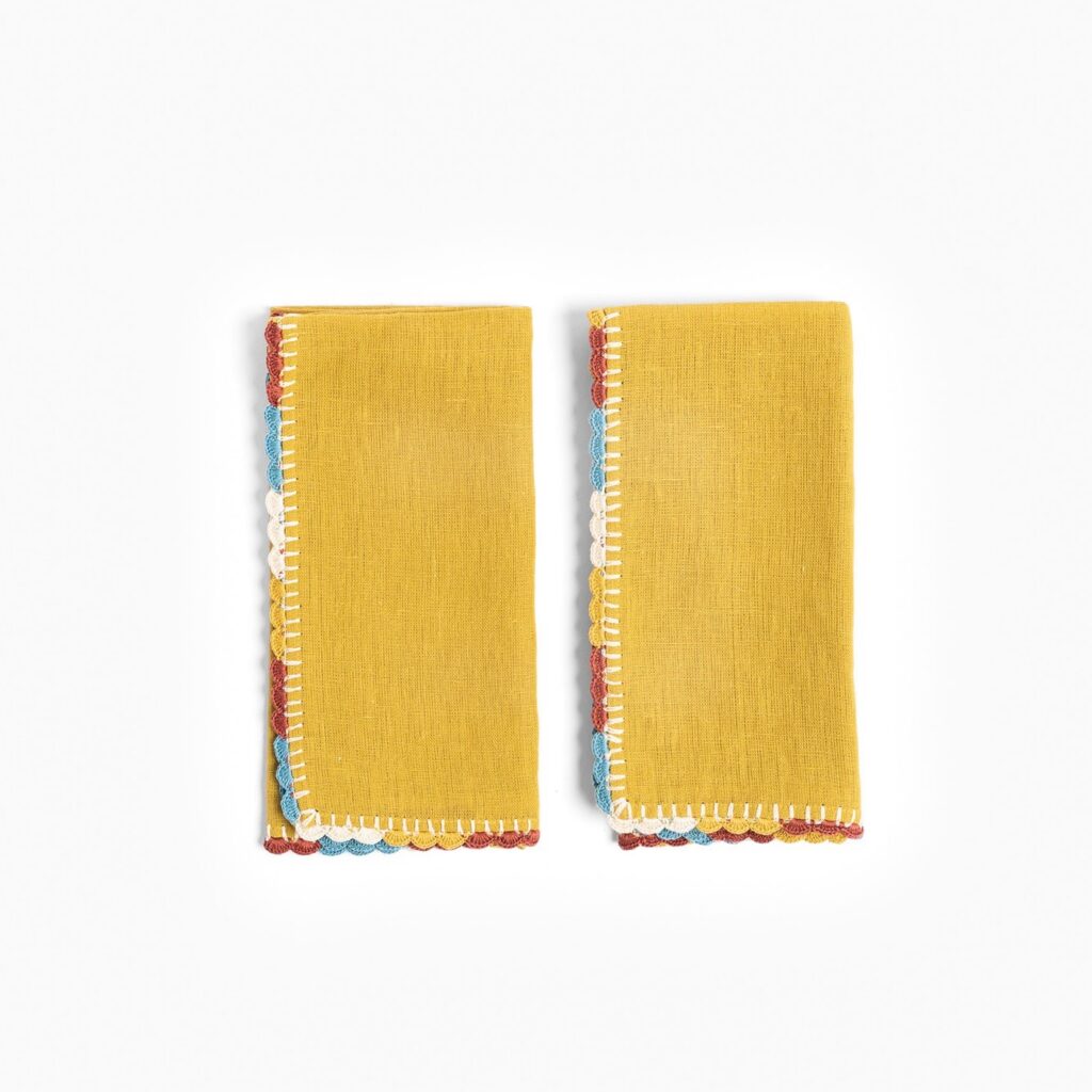 'Luxor' Napkins, set of 2 | Unique Home Decor | R. Runberg Curiosities