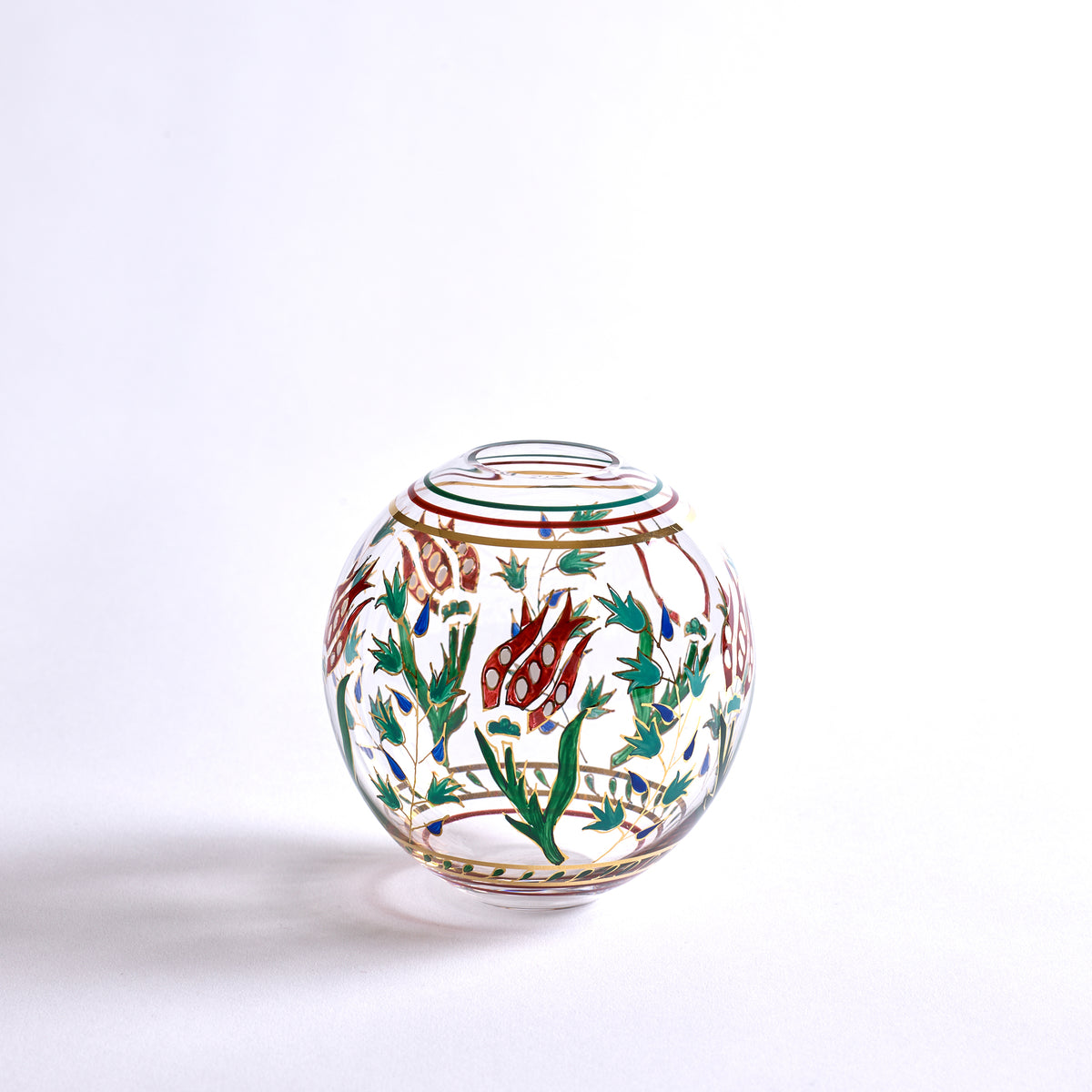 Handpainted Fishbowl Vase | Unique Home Decor | R. Runberg Curiosities