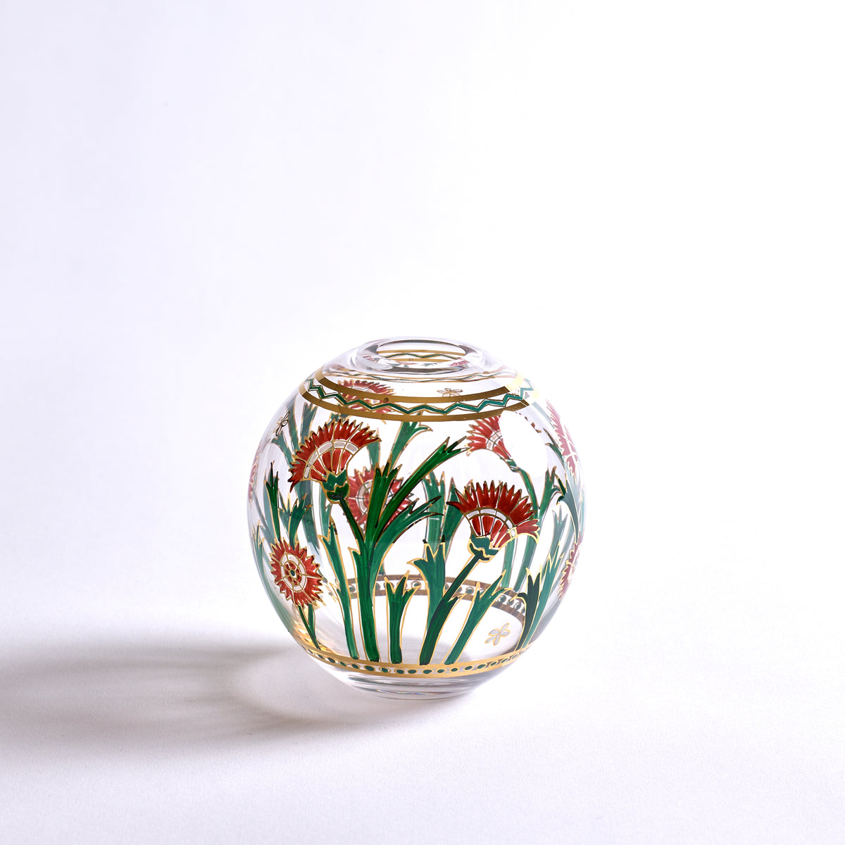 Handpainted Fishbowl Vase | Unique Home Decor | R. Runberg Curiosities