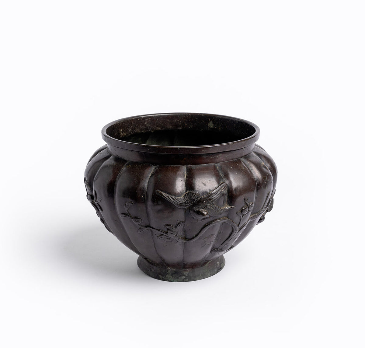 Antique Japanese Bronze Jardiniere | Unique Home Decor | R. Runberg Curiosities