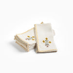 Anūt Bouquet Napkins, set of 4 | Unique Home Decor | R. Runberg Curiosities