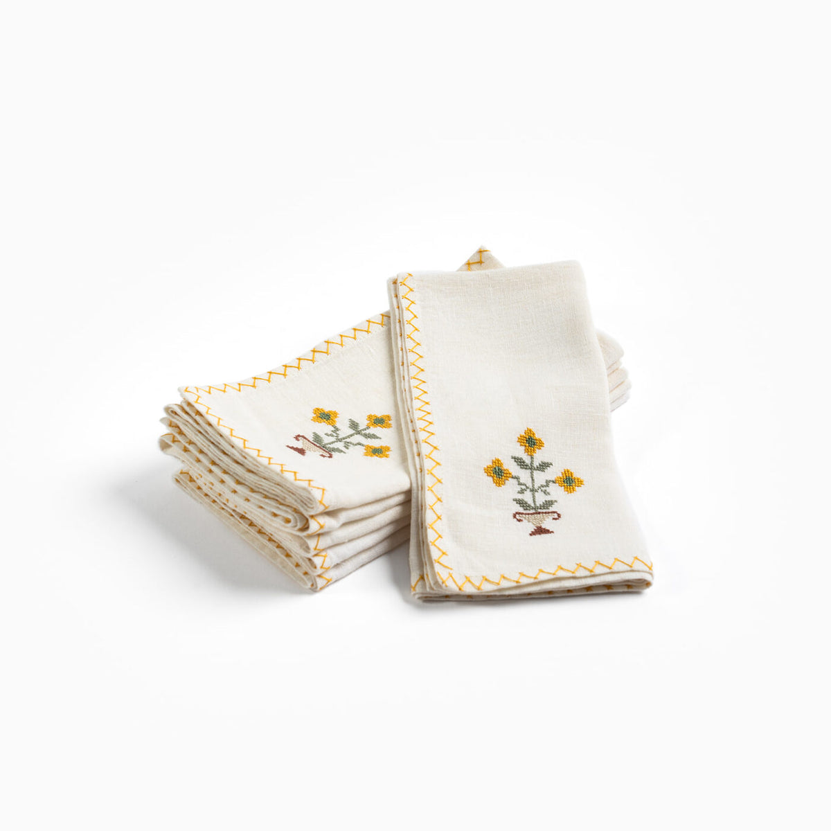 Anūt Bouquet Napkins, set of 4 | Unique Home Decor | R. Runberg Curiosities