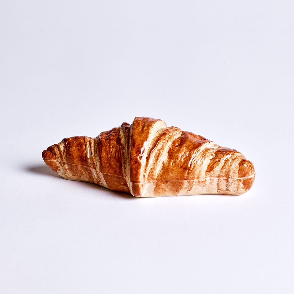 Porcelain Croissant Bread Box | Unique Home Decor | R. Runberg Curiosities