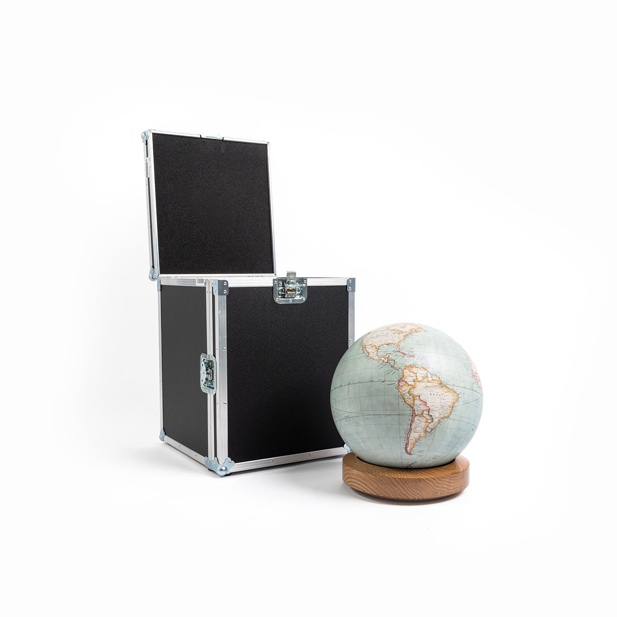 Turquoise Cassini Desk Globe | Unique Home Decor | R. Runberg Curiosities