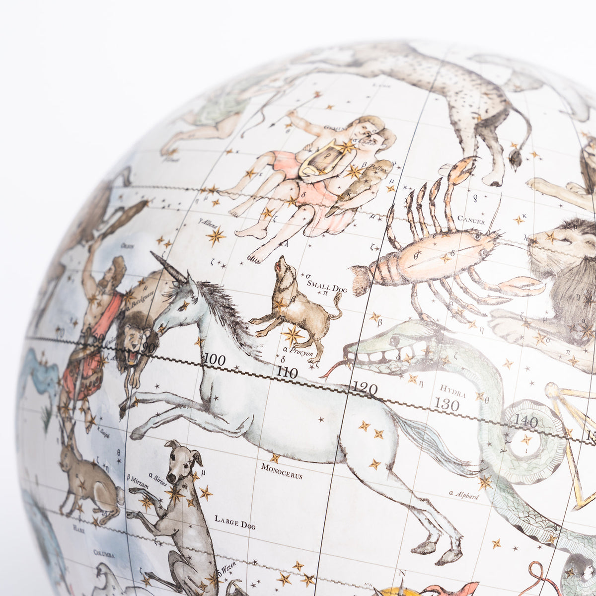 Celestial Desk Globe | Unique Home Decor | R. Runberg Curiosities