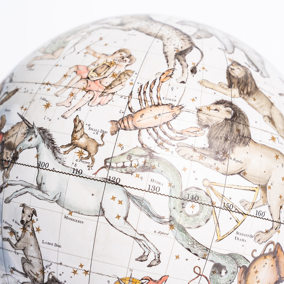 Celestial Desk Globe | Unique Home Decor | R. Runberg Curiosities