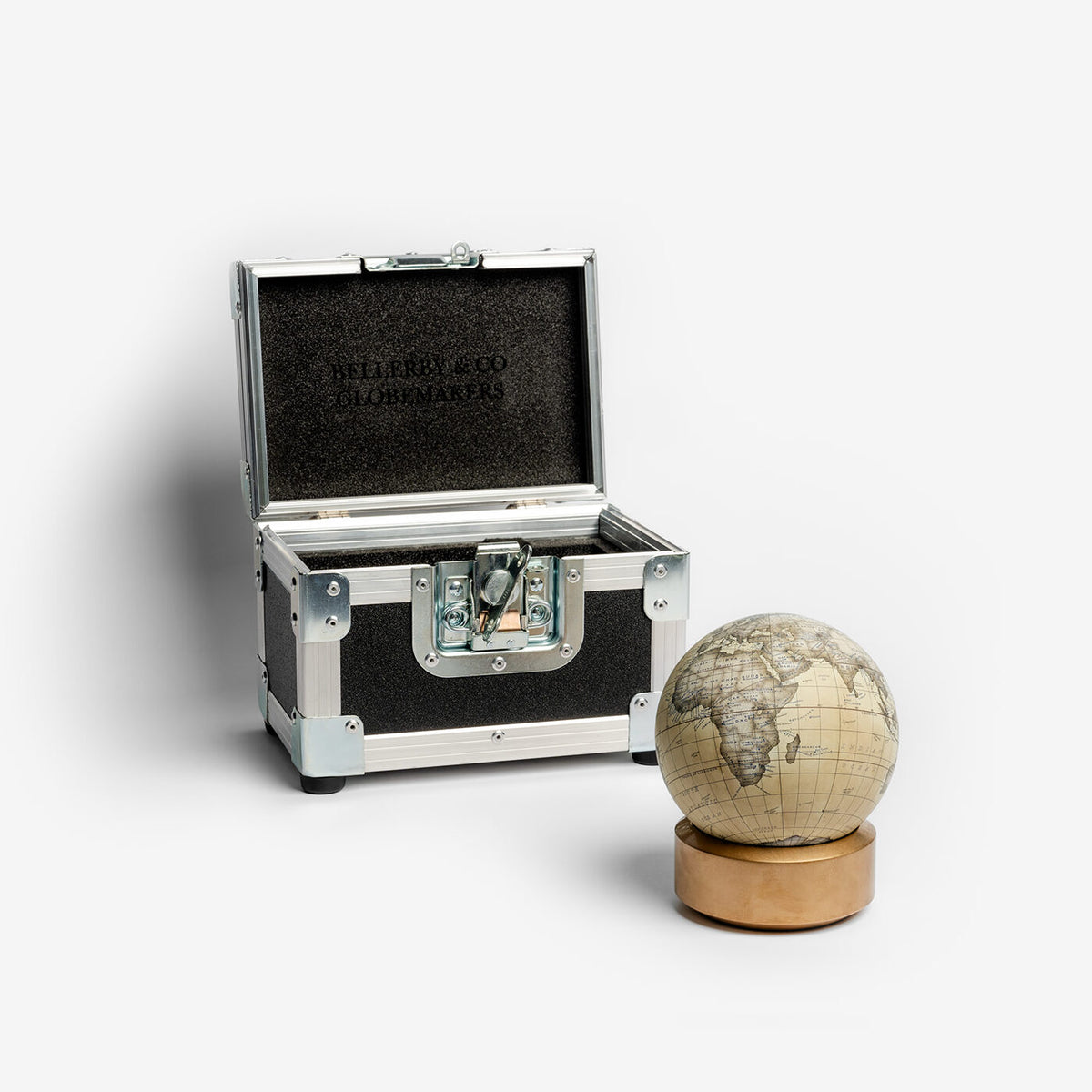 Ochre Pocket Globe | Unique Home Decor | R. Runberg Curiosities