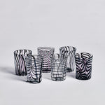Murano Glass Tumblers, set of 6 | Unique Home Decor | R. Runberg Curiosities