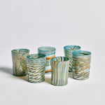 Murano Glass Tumblers, set of 6 | Unique Home Decor | R. Runberg Curiosities