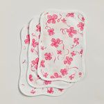 Pink Trèfles Printed Cocktail Napkin | Unique Home Decor | R. Runberg Curiosities