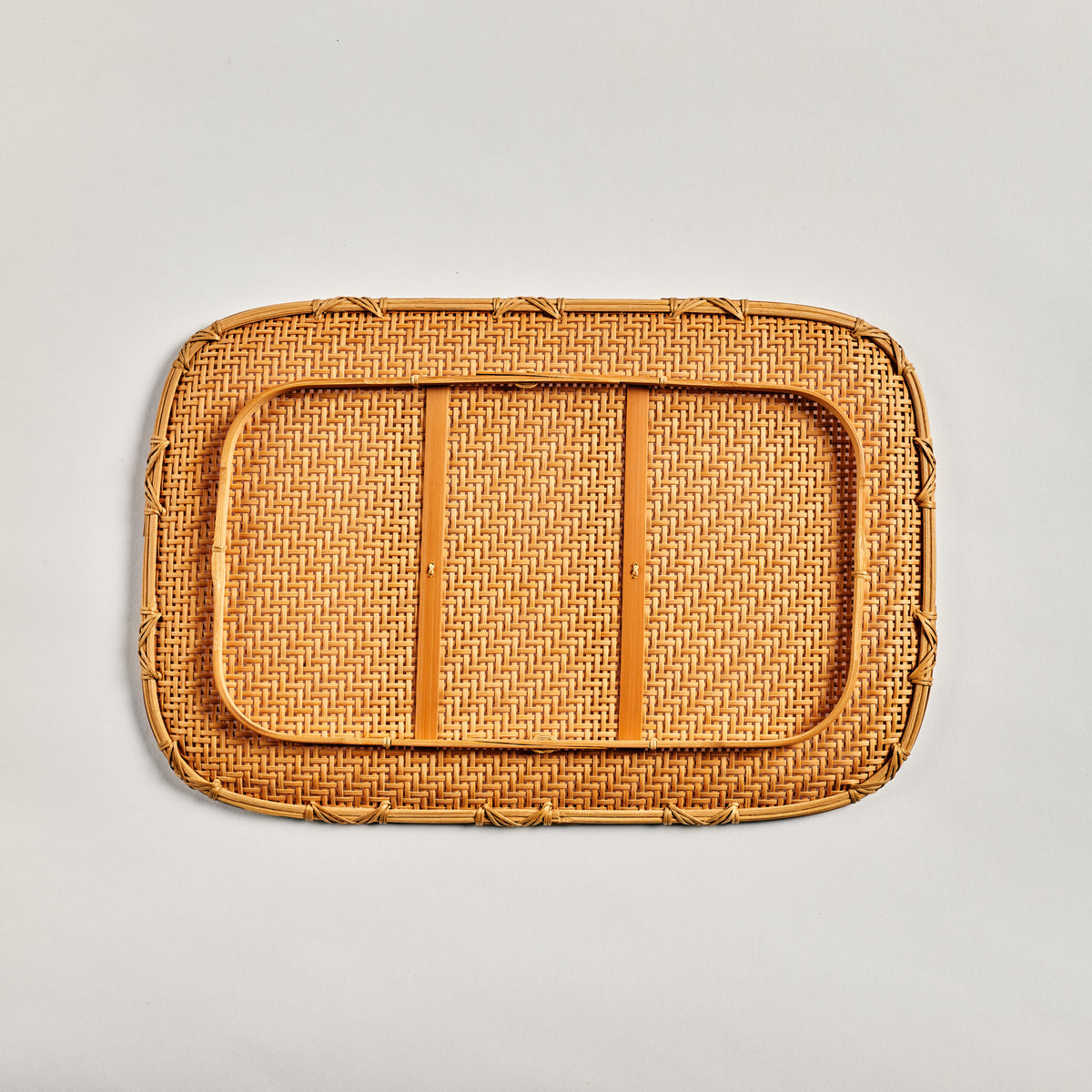 Antique Japanese Bamboo Flower Tray | Unique Home Decor | R. Runberg Curiosities