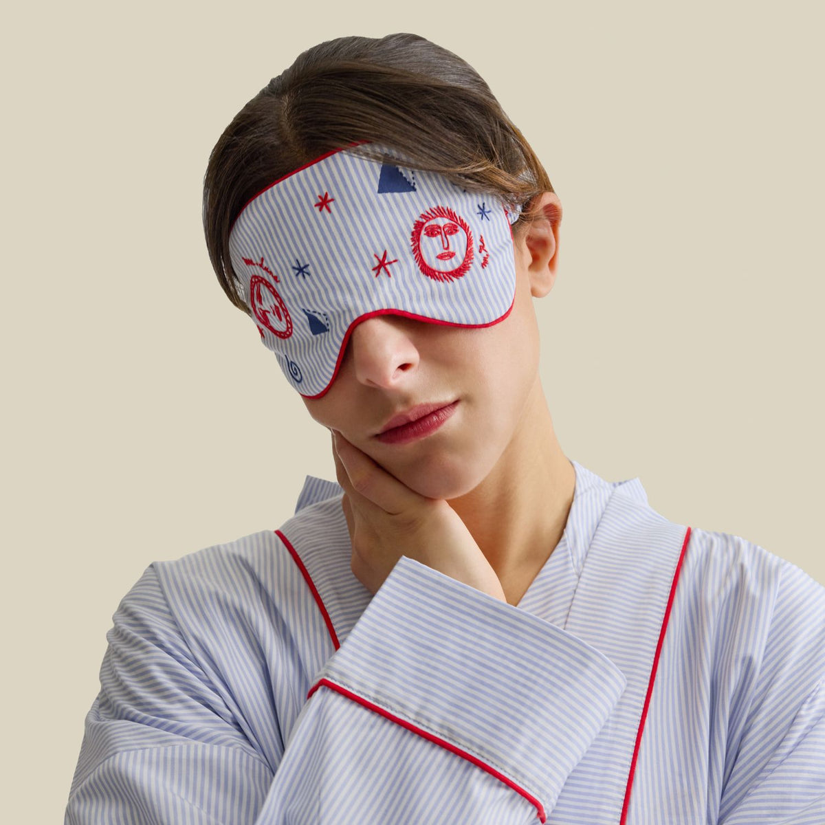 Mr. Ra Cotton Eye Mask | Unique Home Decor | R. Runberg Curiosities