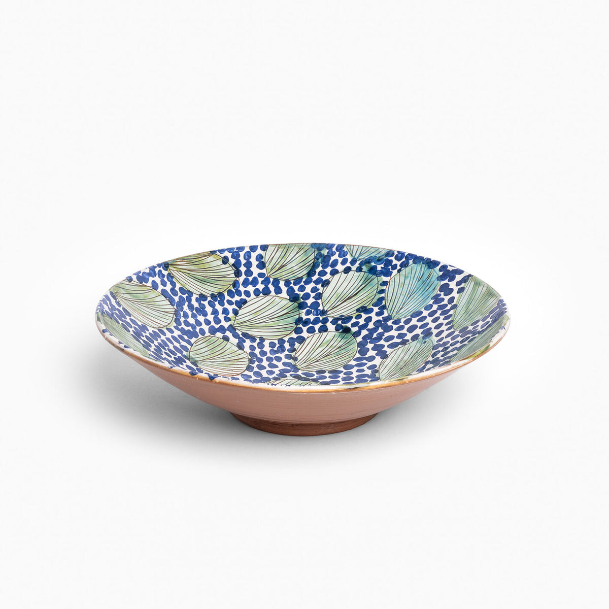 ‘Green Leaves’ Serving Bowl | Unique Home Decor | R. Runberg Curiosities