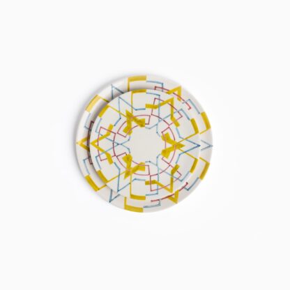 ‘Gymmetria’ Dessert Plate | Unique Home Decor | R. Runberg Curiosities