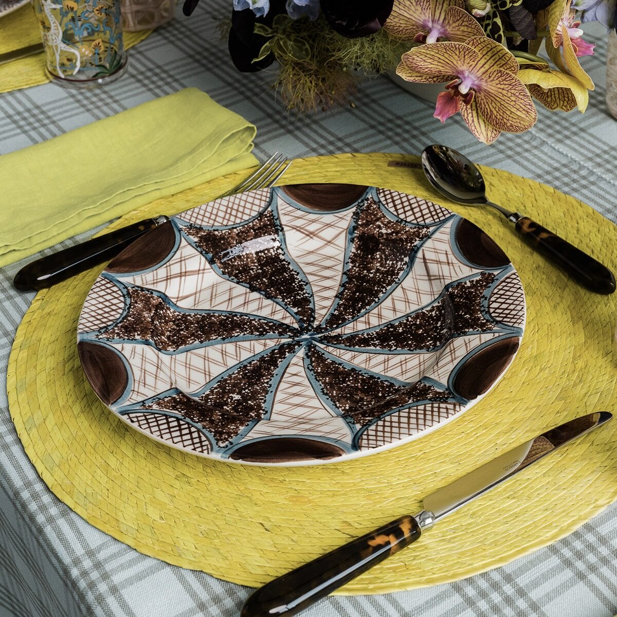 'Andaluz' Dinner Plate | Unique Home Decor | R. Runberg Curiosities