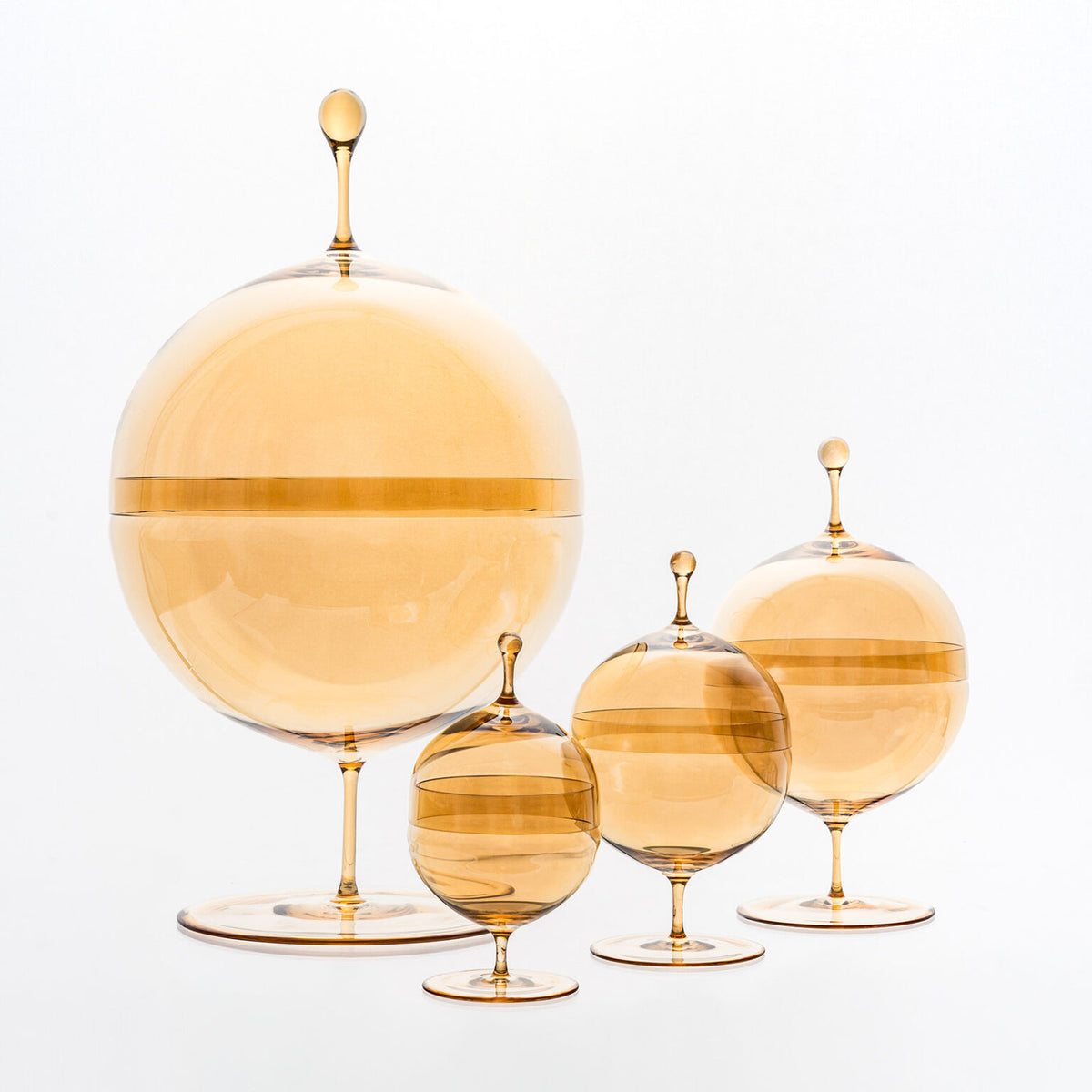 Blown Glass Candy Dish | Unique Home Decor | R. Runberg Curiosities