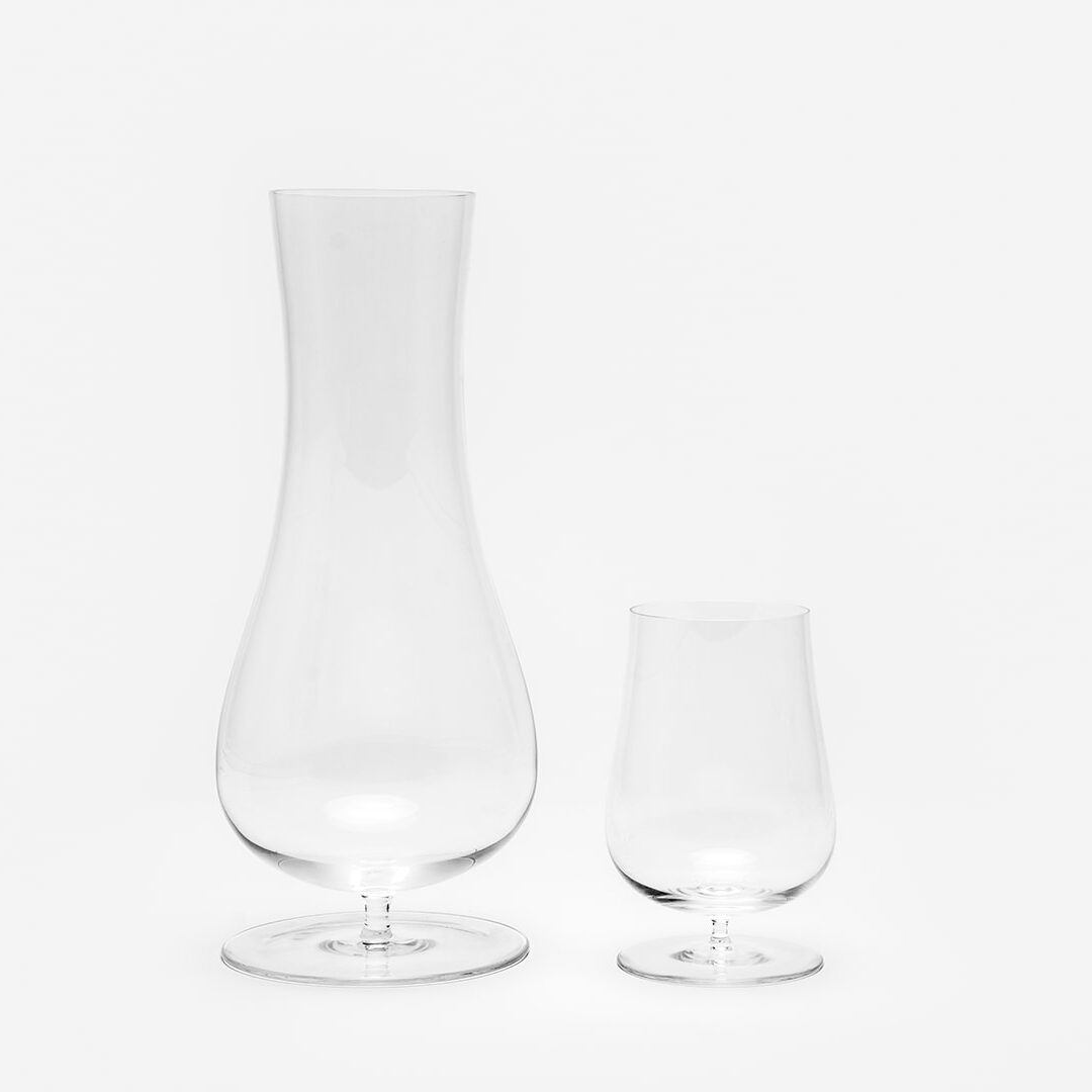 ‘Josephine’ Decanter + Glass | Unique Home Decor | R. Runberg Curiosities