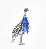 Pewter Wire Partridge | Unique Home Decor | R. Runberg Curiosities