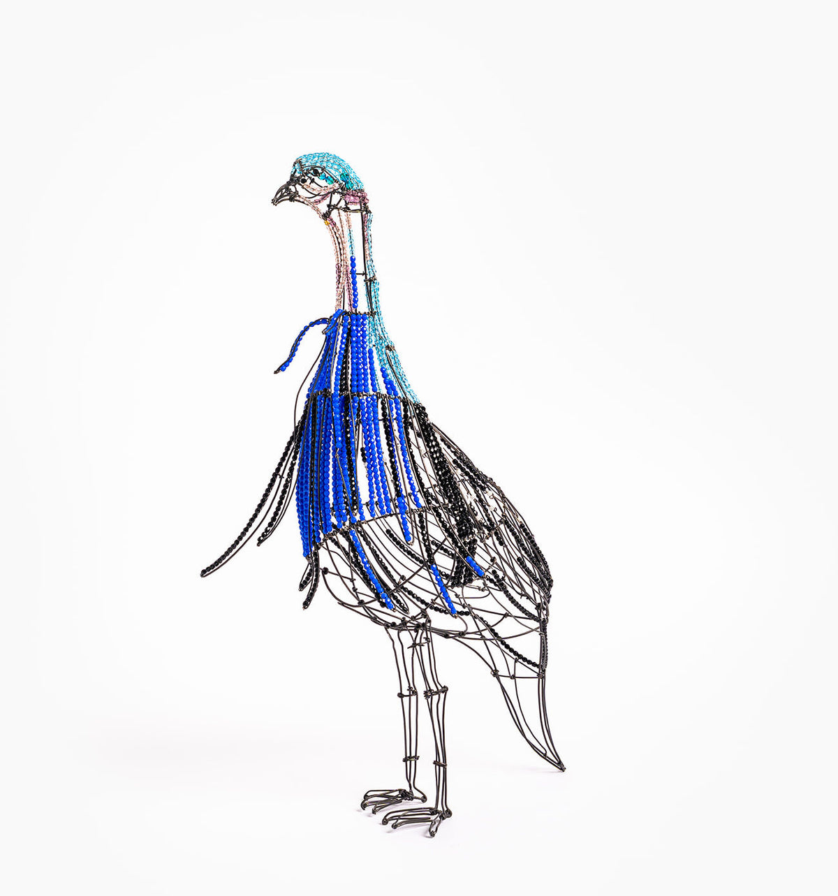Pewter Wire Partridge | Unique Home Decor | R. Runberg Curiosities