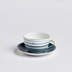 Sisal 2 Round Breakfast Cup/Saucer | Unique Home Decor | R. Runberg Curiosities
