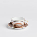 Sisal 2 Round Breakfast Cup/Saucer | Unique Home Decor | R. Runberg Curiosities