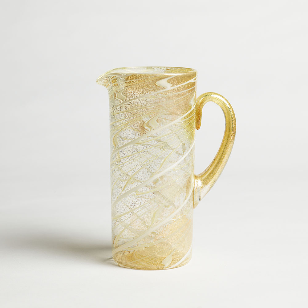 Murano Glass Pitcher | Unique Home Decor | R. Runberg Curiosities