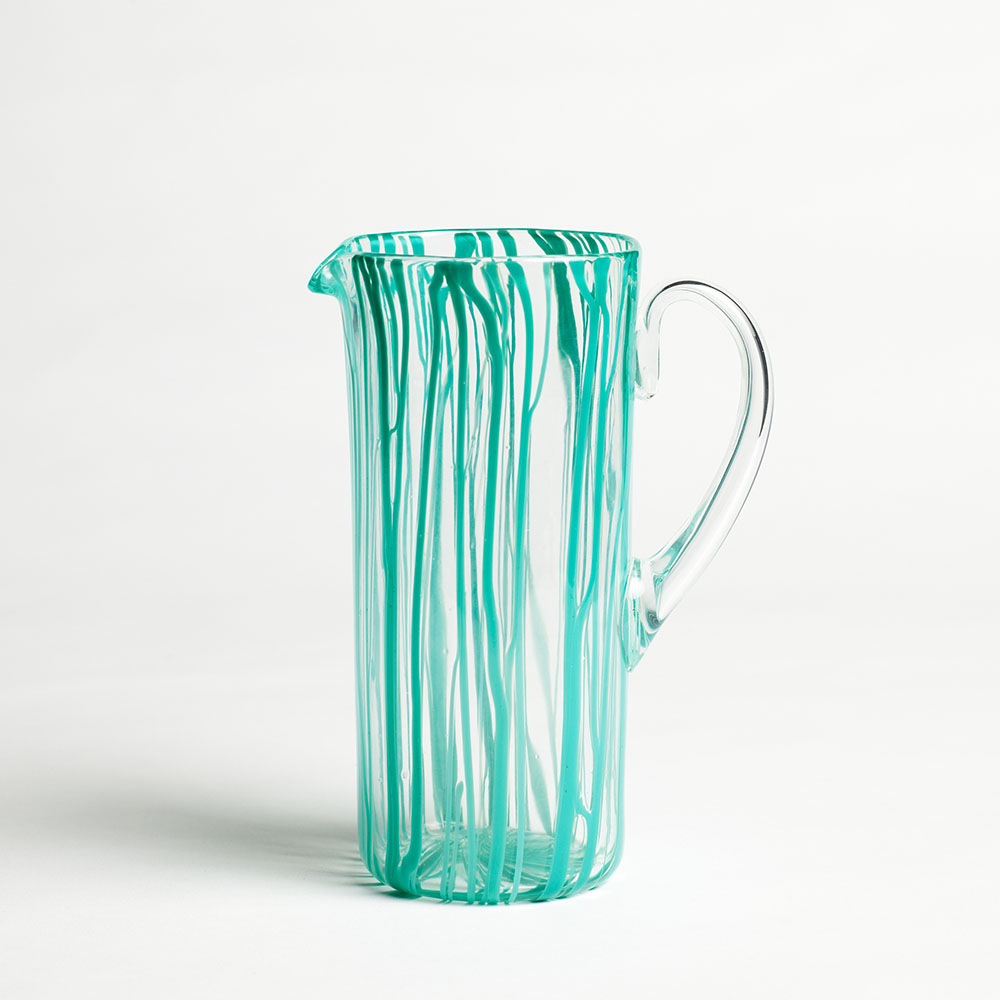 Murano Glass Pitcher | Unique Home Decor | R. Runberg Curiosities