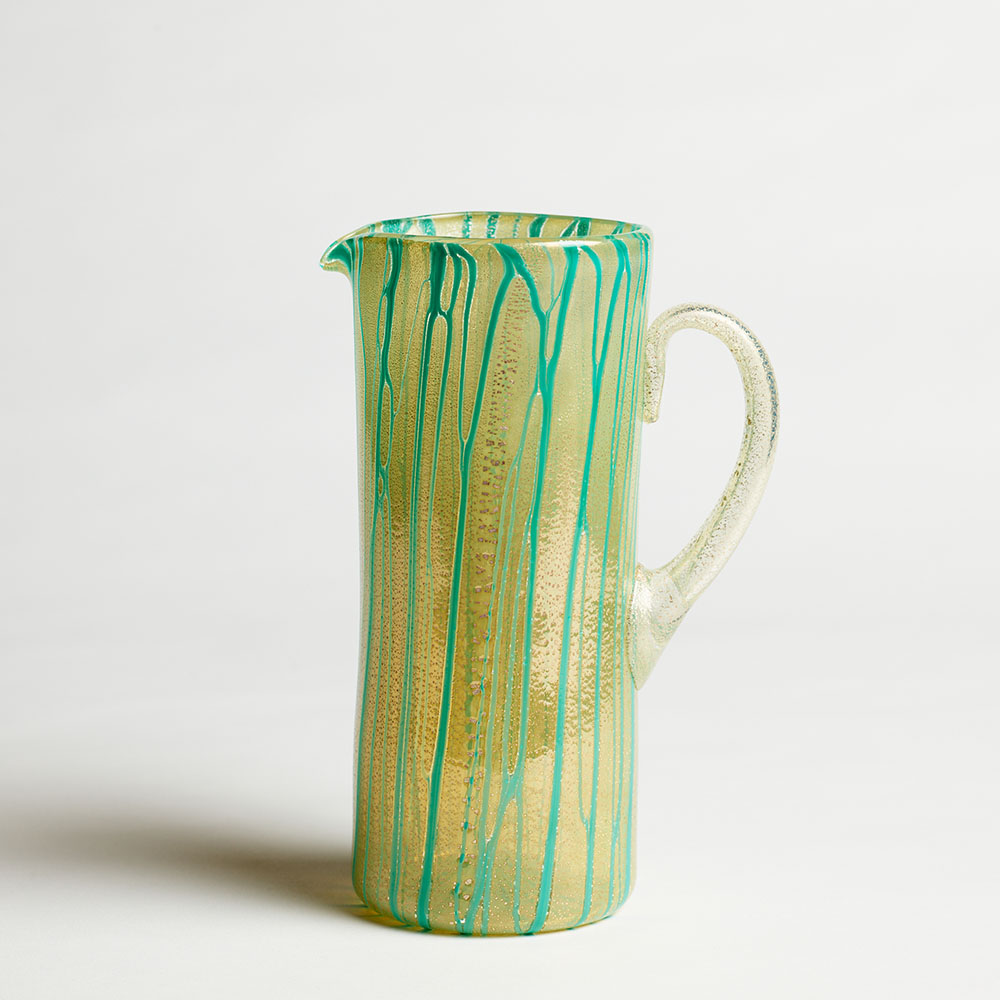 Murano Glass Pitcher | Unique Home Decor | R. Runberg Curiosities