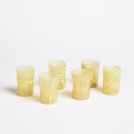 Murano Glass Tumblers, set of 6 | Unique Home Decor | R. Runberg Curiosities