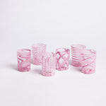 Murano Glass Tumblers, set of 6 | Unique Home Decor | R. Runberg Curiosities