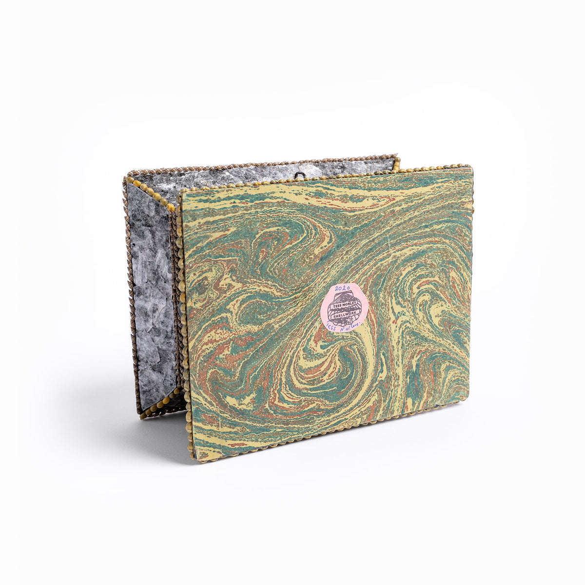Shellwork Casket | Unique Home Decor | R. Runberg Curiosities