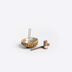 Abalone Incense Holder | Unique Home Decor | R. Runberg Curiosities