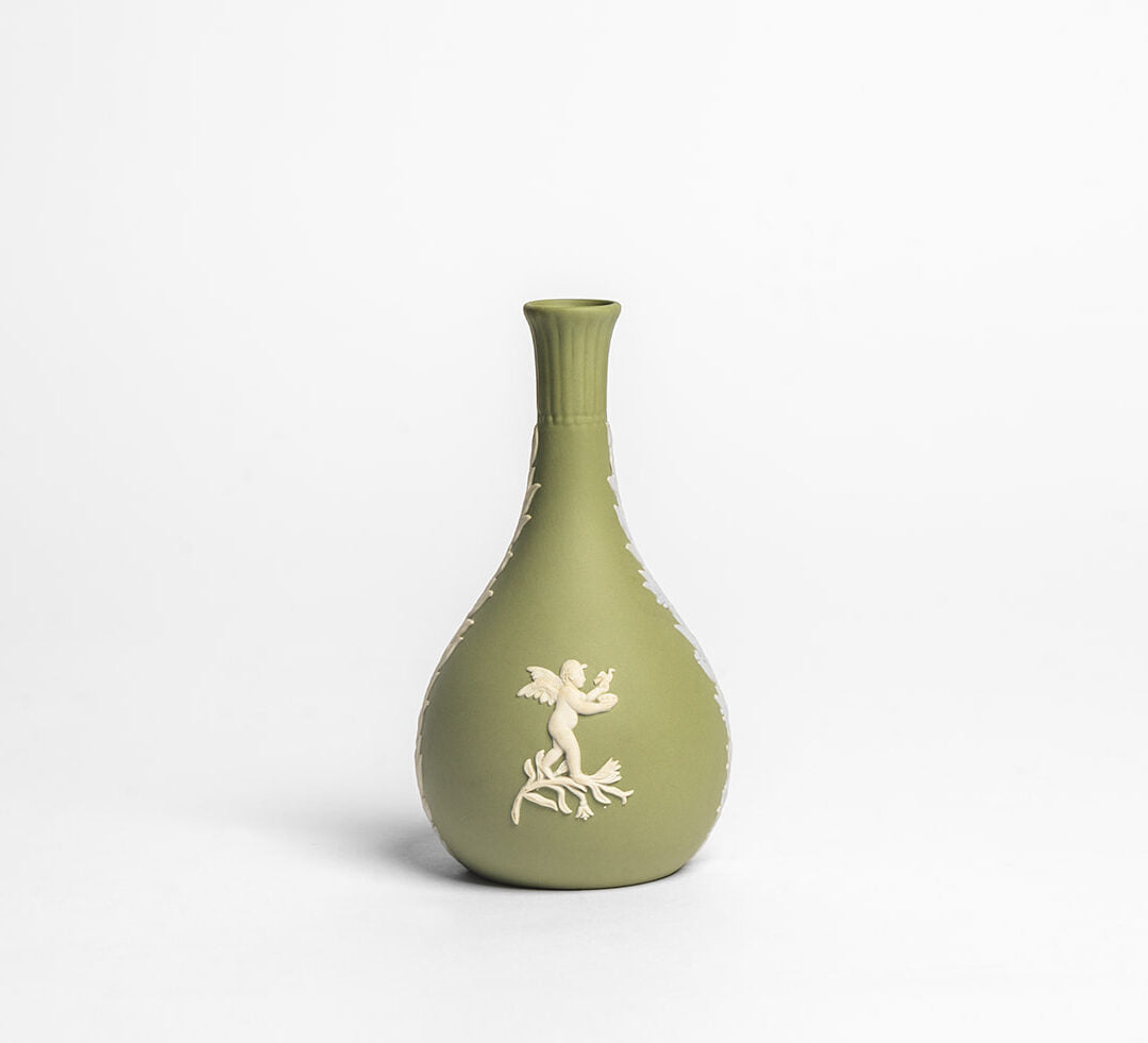 Wedgwood Jasperware Bud Vase | Unique Home Decor | R. Runberg Curiosities