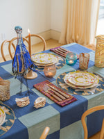'Alex' Patchwork Tablecloth | Unique Home Decor | R. Runberg Curiosities