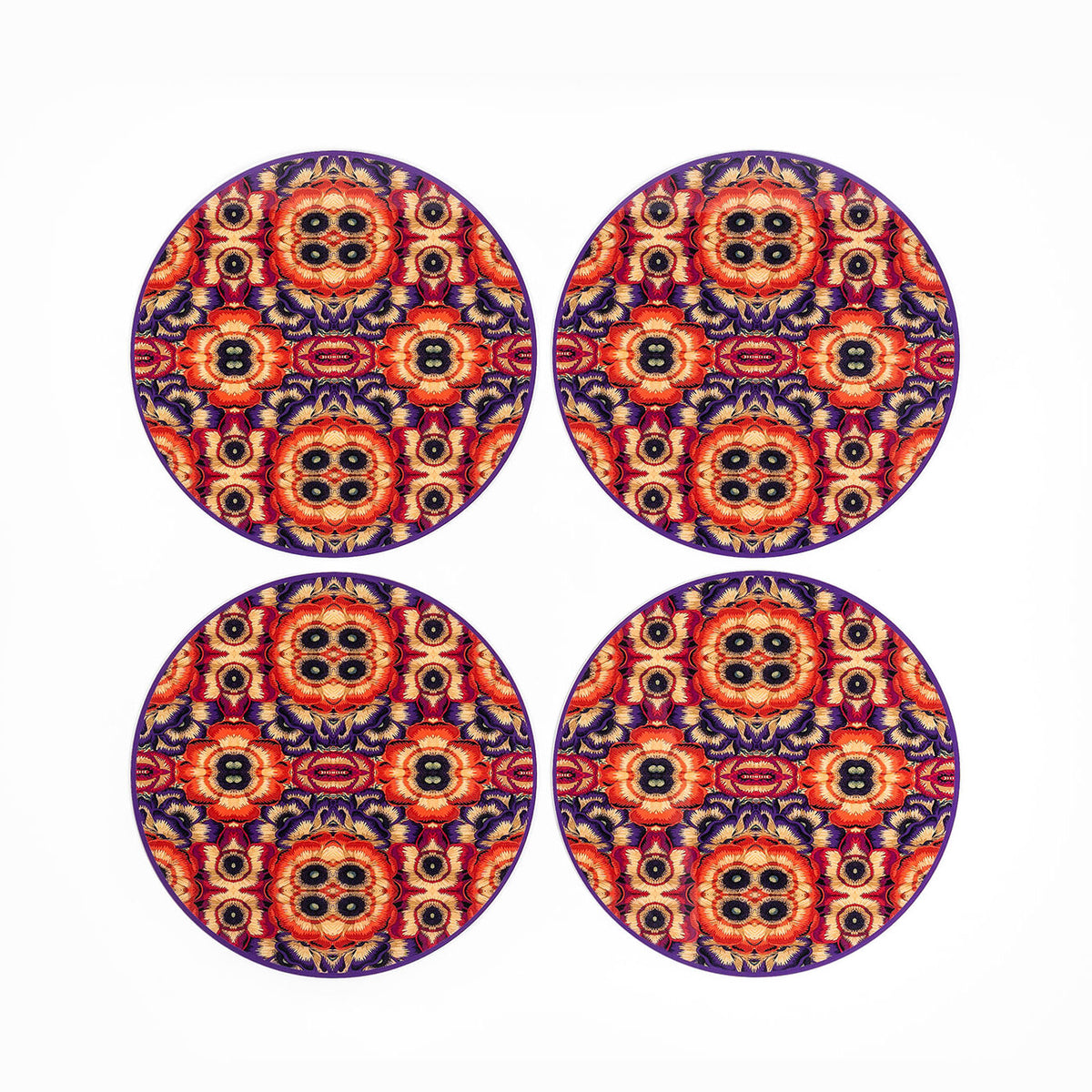 Flora-Fauna Placemats, set of 4 | Unique Home Decor | R. Runberg Curiosities