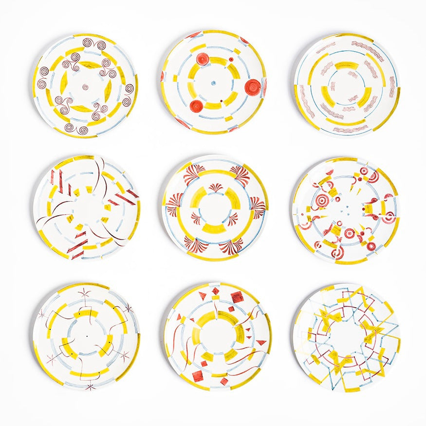 ‘Gymmetria’ Charger Plate | Unique Home Decor | R. Runberg Curiosities