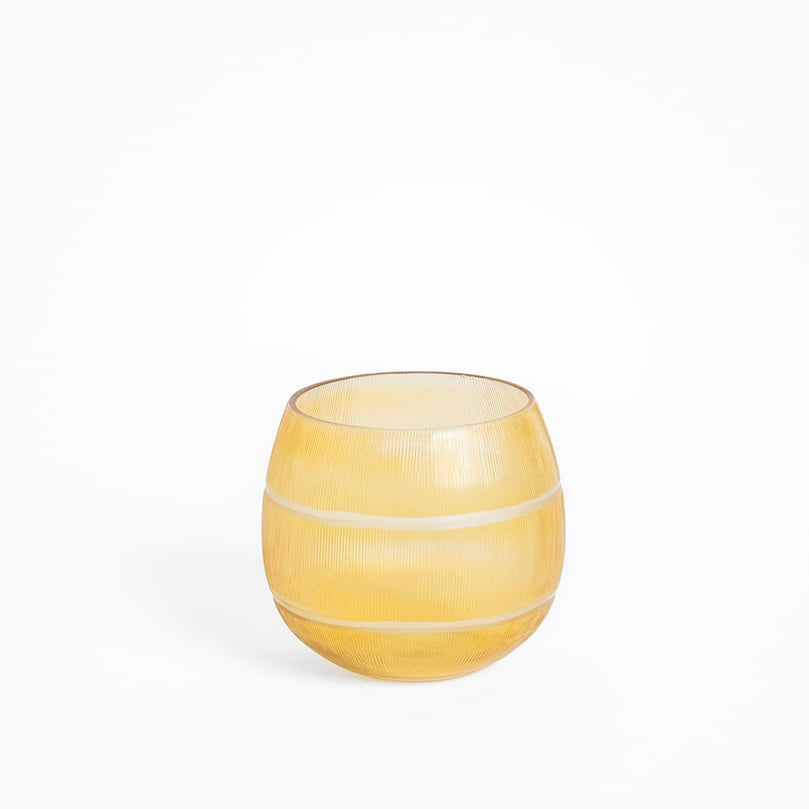 Etched Glass Votive | Unique Home Decor | R. Runberg Curiosities