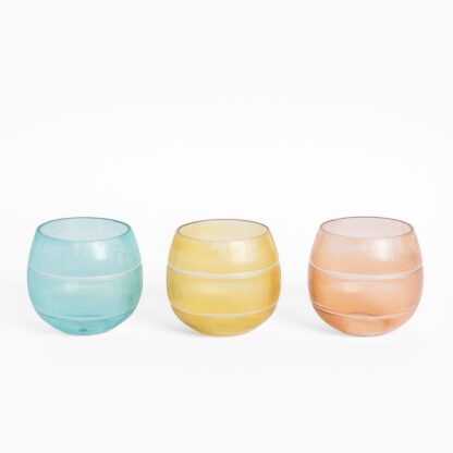 Etched Glass Votive | Unique Home Decor | R. Runberg Curiosities
