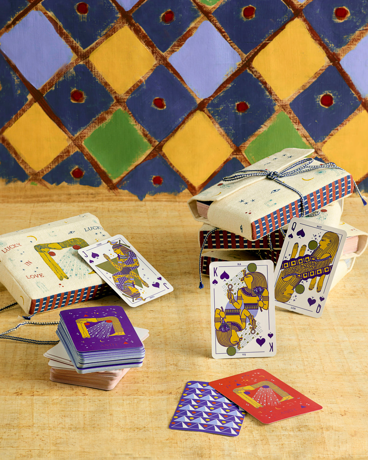 Khufu Playing Cards Set | Unique Home Decor | R. Runberg Curiosities