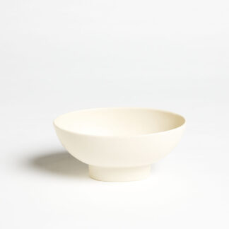 TFS Ceramic Compote Vase - matte white