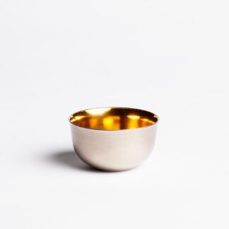 Augarten Porcelain Champagne Bowl - platinum
