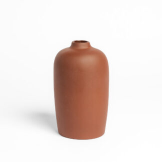 TFS Ceramic Blossom Vase - earth, tall