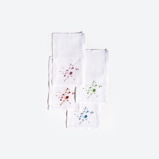 VAV Paris Splash Cocktail Napkins, set of 4