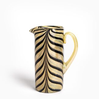 Murano Glass Pitcher - black