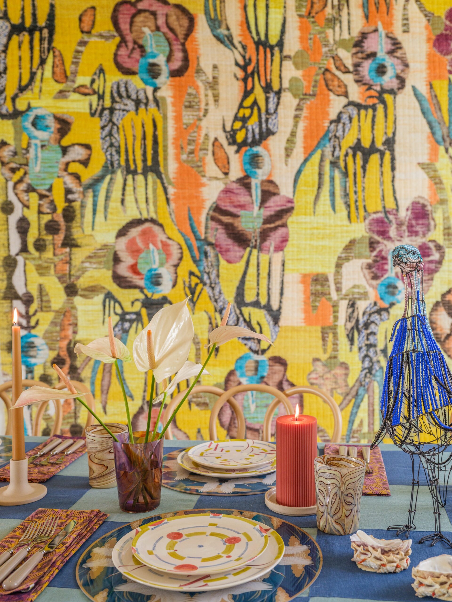 Spanish Glass Vase - Image 2